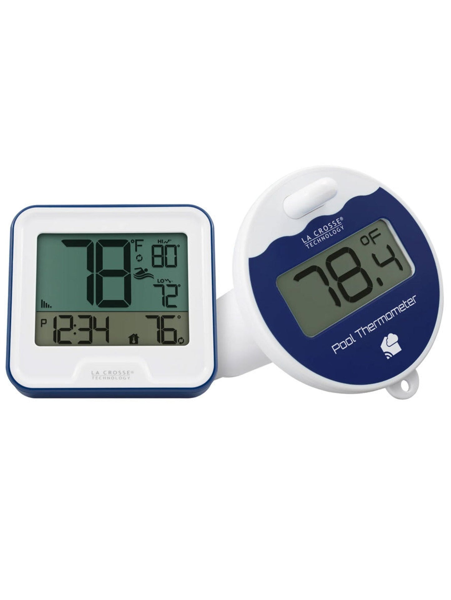331-09667v2 La Crosse Wireless Floating Pool Thermometer with Display