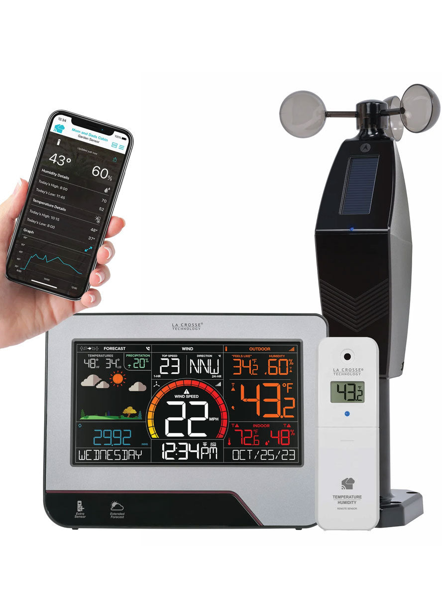 La Crosse Technology colour display weather station