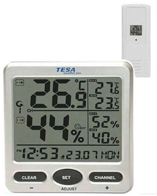 WS710 TESA Thermo Humidity 8-Channel Station