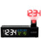 616-1950 La Crosse Pop-Up Bar Projection Alarm Clock