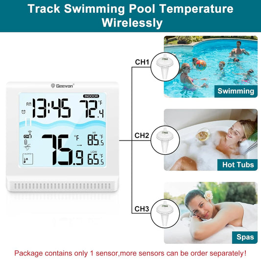 Geevon WS6137 Pool Thermometer