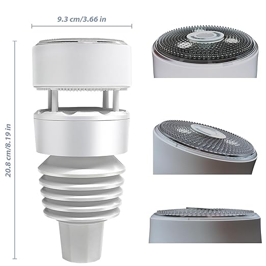 profile view of WS90 7-in-1 Outdoor Anti-vibration Haptic Sensor Array