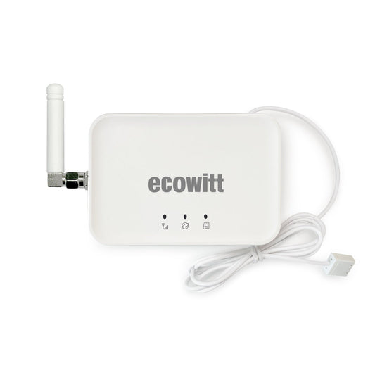 Ecowitt device with a white background